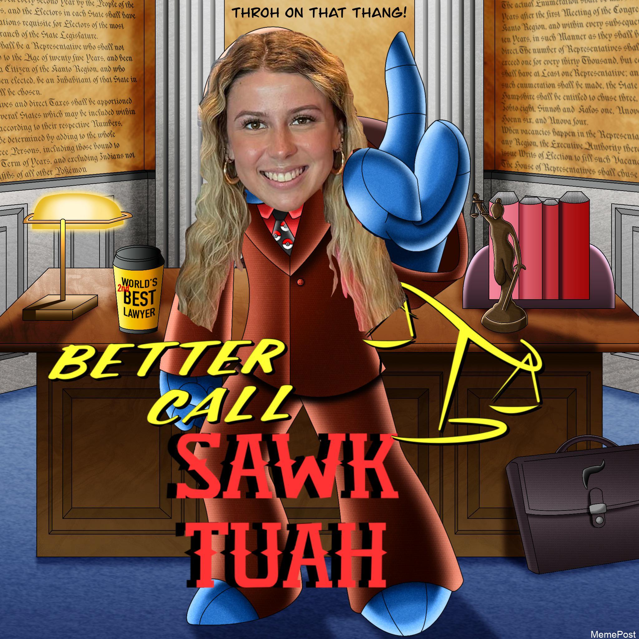 Better Call Sawk Tuah: A Hilarious Pokémon Meme Featuring Your Favorite Characters and Jokes