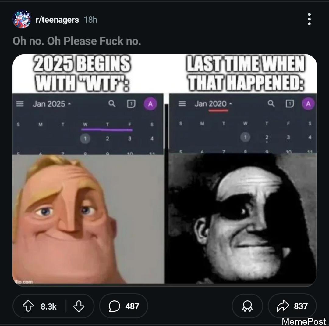 Oh no. Oh Please Fuck no.
