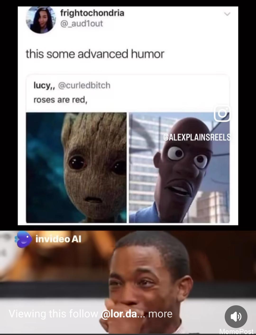 "advanced humor"