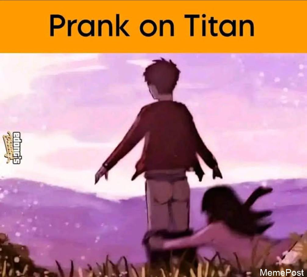 Prank on Titan: Hilarious Titan-Fueled Pranks Inspired by the Popular Attack on Titan Series!